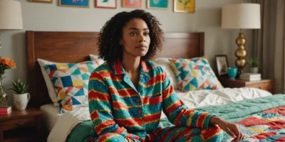 Pyjamas haut en couleur : osez l’originalité même la nuit !